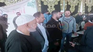 17 صورة ترصد احتفال محمد ربيعة وسط أهله قبل زفافه بكفر الشيخ