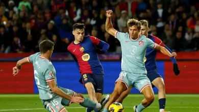 لحظة بلحظة مباراة برشلونة وأتليتكو مدريد 1-0