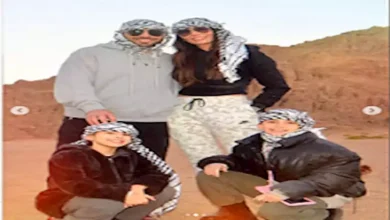 "البسوا المموه".. زوجة عماد متعب تنشر صورا جديدة من الصحراء وتعلق